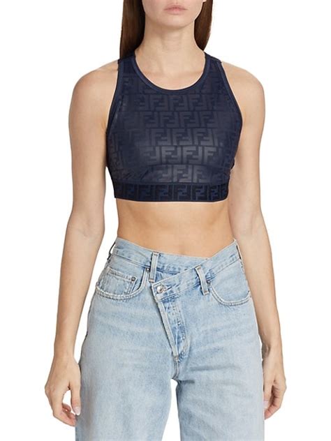 cheap fendi sports bra|fendirama cross back bra.